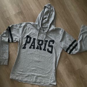 Light gray sweatshirt for girl